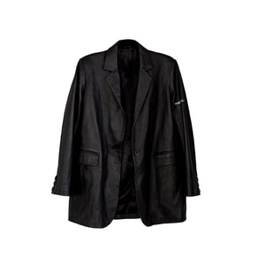 TB 11 Leather Blazer